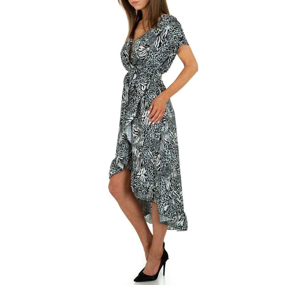 Zebinne - Leopard mønstret kjole
