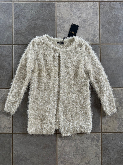 Fluffy glimmer cardigan