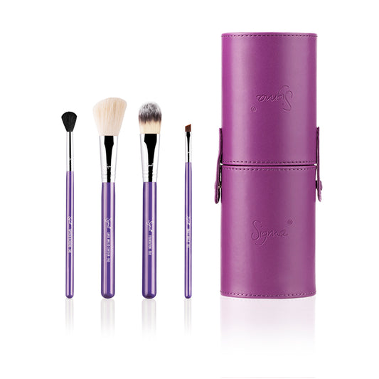 SIGMA ON-THE-GO TRAVEL BRUSH SET - PURPLE