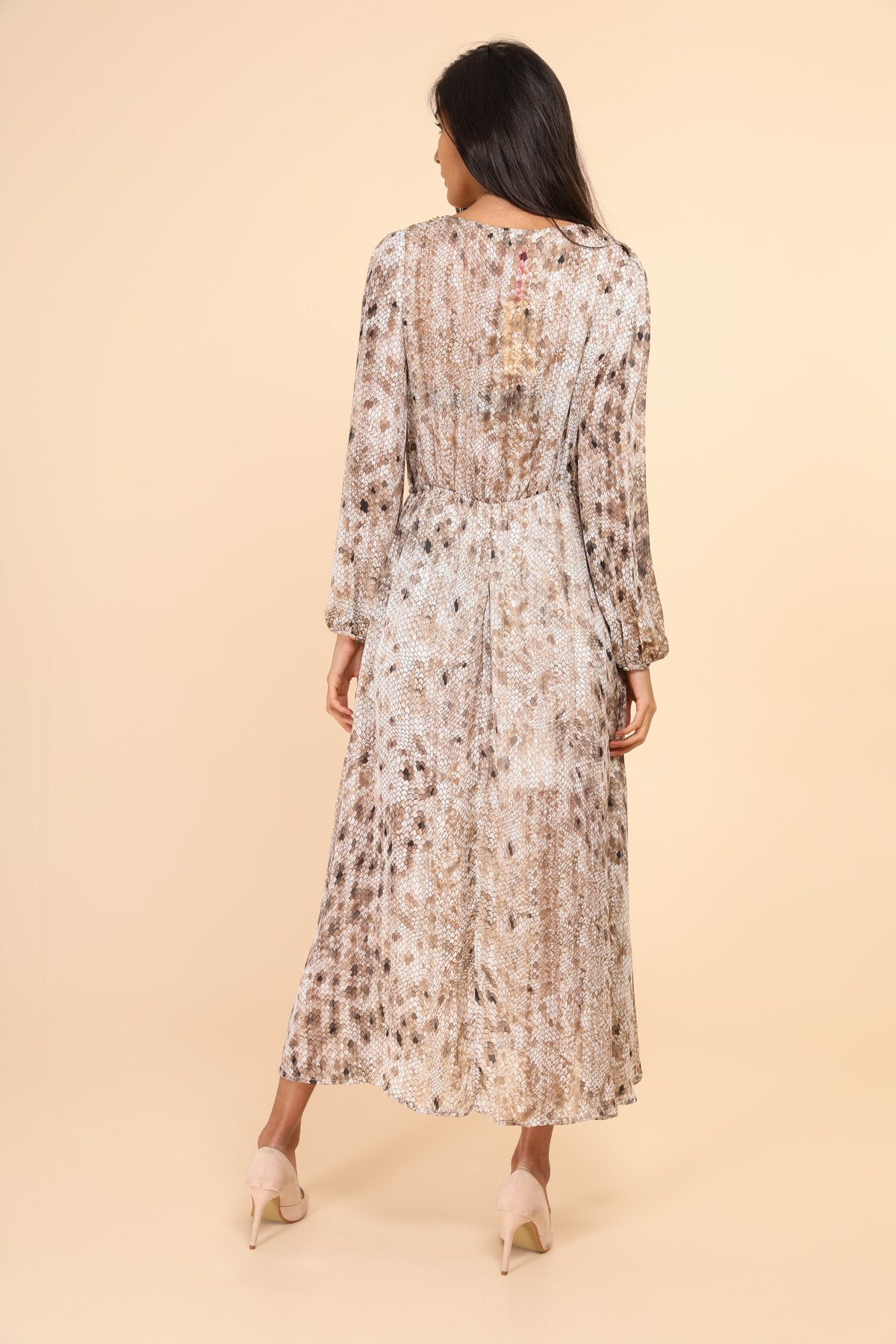 Alexia - Boheme kjole med glitter
